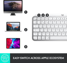Logitech,Logitech MX Keys Mini for Mac Minimalist Wireless Keyboard, Compact, Bluetooth, Backlit Keys, USB-C, Tactile Typing, Compatible with MacBook Pro,Macbook Air,iMac,iPad - Gadcet.com