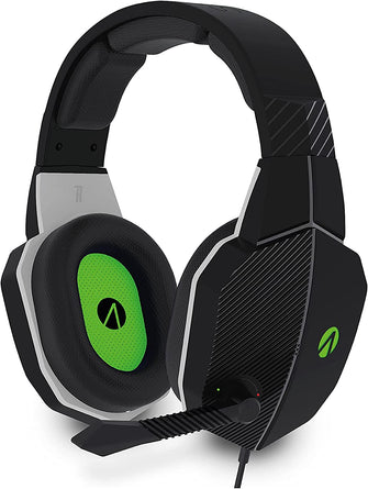 Stealth Phantom X Premium Stereo Gaming Headset - Black and Green