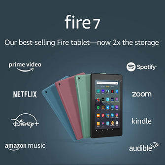 Amazon,Amazon Fire 7 with Alexa 7 Inch 9th Gen 16GB Tablet - Brown - Gadcet.com