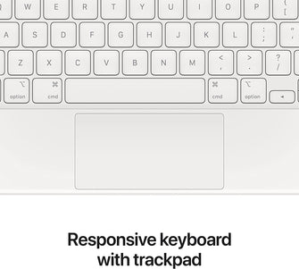 Apple Magic Keyboard (for iPad Pro 11-inch - 3rd generation and iPad Air - 4th generation) - White - Gadcet.com