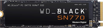 Buy Western Digital,WD_BLACK 2TB SN770 M.2 2280 PCIe Gen4 NVMe Gaming SSD up to 5150 MB/s read speed - Gadcet.com | UK | London | Scotland | Wales| Ireland | Near Me | Cheap | Pay In 3 | Hard Drives