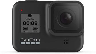 GoPro HERO8 Black - Waterproof 4K Digital Action Camera with Hypersmooth Stabilisation, Touch Screen and Voice Control - Live HD Streaming
