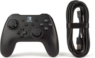 Buy Nintendo,PowerA Wired Controller for Nintendo Switch - Black - Gadcet.com | UK | London | Scotland | Wales| Ireland | Near Me | Cheap | Pay In 3 | 