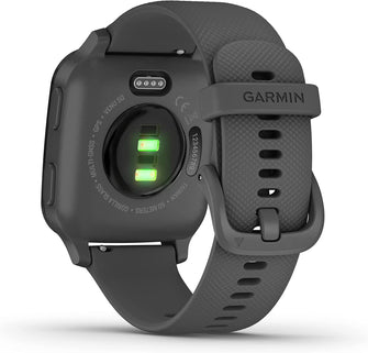 Garmin,Garmin Venu Sq Smart Watch - Shadow Grey/Slate Bezel - Gadcet.com