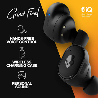 Skullcandy,Skullcandy Grind Fuel True Wireless In-Ear Earbuds - Black (S2GFW-P740) - Gadcet.com