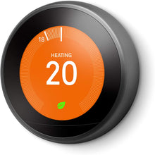 Buy Google,Google Nest Learning Thermostat 3rd Generation, Black - Smart Thermostat - A Brighter Way To Save Energy - Gadcet.com | UK | London | Scotland | Wales| Ireland | Near Me | Cheap | Pay In 3 | Electronics