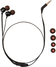 JBL T110 Universal In-Ear Headphones with Remote Control and Microphone, Black - Gadcet.com