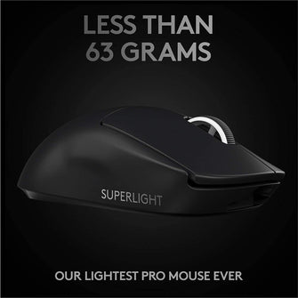 Logitech Pro X Superlight Wireless Mouse - Black - Gadcet.com