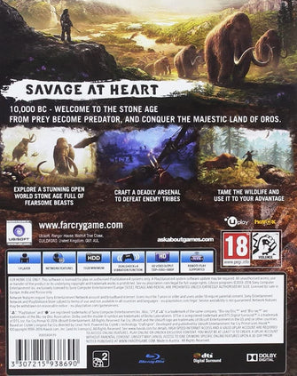 playstation,Far Cry Primal - Playstation 4 (PS4) Game - Gadcet.com