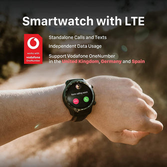 Buy Ticwatch,Ticwatch Pro 3 LTE smartwatch, Wear OS by Google, Qualcomm Snapdragon Wear 4100 platform, heart rate sleep tracking and NFC, IP68 ready to swim, long battery life, Vodafone only - Gadcet.com | UK | London | Scotland | Wales| Ireland | Near Me | Cheap | Pay In 3 | Watches