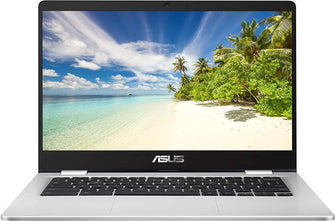 Buy ASUS,ASUS 14 inch Chromebook C423NA, Intel Celeron N3350, 4GB RAM, 64GB eMMC, Chrome OS - Silver - Gadcet.com | UK | London | Scotland | Wales| Ireland | Near Me | Cheap | Pay In 3 | Laptops