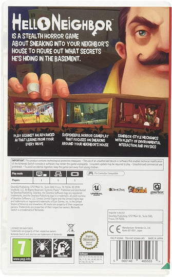 Nintendo,Hello Neighbor Nintendo Switch - Gadcet.com