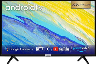 iFFALCON  43 inch TV Smart UHD HDR Android TV with Immersive Dolby Audio, Work With Alexa, Energy Class E - 43K610B