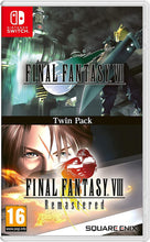 Buy Nintendo,Final Fantasy VII and Final Fantasy VIII Remastered - Twin Pack for Nintendo Switch - Gadcet.com | UK | London | Scotland | Wales| Ireland | Near Me | Cheap | Pay In 3 | Games