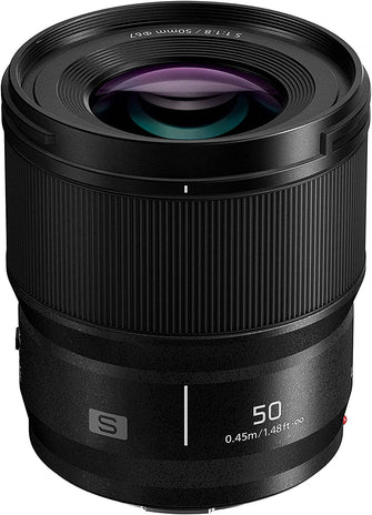 Buy Panasonic,Panasonic LUMIX S 50mm f/1.8 lightweight lens for S series camera - Gadcet.com | UK | London | Scotland | Wales| Ireland | Near Me | Cheap | Pay In 3 | Camera Lenses