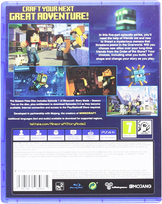 Minecraft Story Mode - Season 2 Pass Disc for PS4