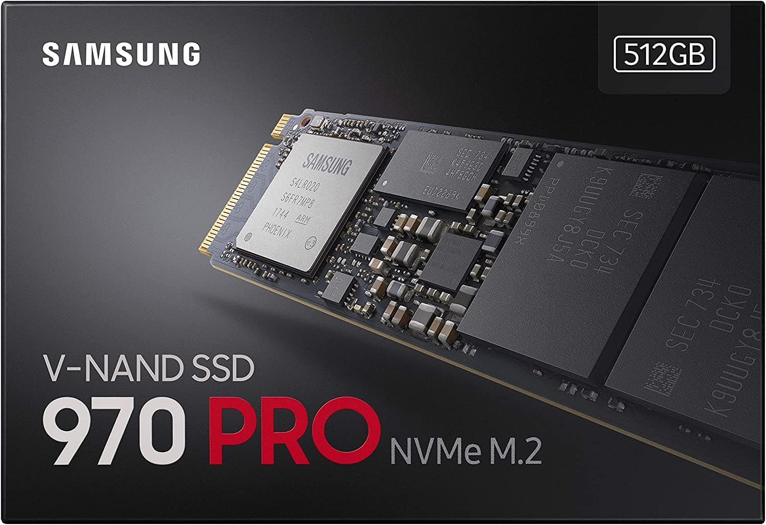 Samsung 970 PRO 512GB NVMe PCIe M.2 2280 SSD MZ V7P512BW Gadcet UK