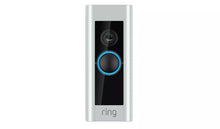 Ring Smart Video Doorbell Pro With Plug In Adaptor - Silver