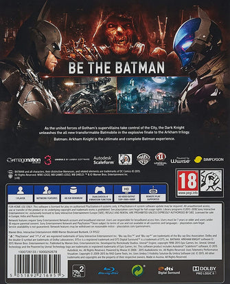 PlayStation Hits Batman Arkham Knight for PS4
