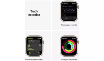 Buy Apple,Apple Watch Nike Series 7 GPS 45mm - Starlight/ Sport Band - Gadcet.com | UK | London | Scotland | Wales| Ireland | Near Me | Cheap | Pay In 3 | smart watch