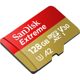 SanDisk 128GB Extreme micro SDXC UHS-I Memory Card with Adapter