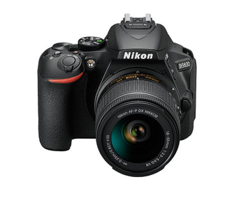 Nikon D5600 + AF-P 18-55 VR DSLR Camera - Black