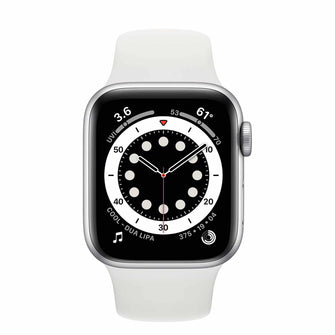 Apple,Apple Watch Series 6 44mm (GPS + Cellular) - Silver Aluminium Case - Gadcet.com