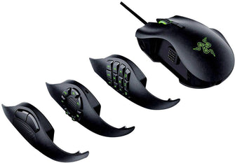 RAZER Naga Trinity Gaming mouse USB Optical Black 19 Buttons 16000 dpi Backlit, Ergonomic