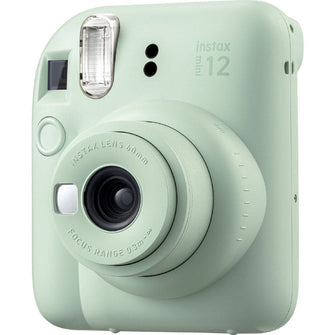 FUJIFILM,Fujifilm Instax Mini 12 Instant Film Camera - Mint Green - Gadcet.com