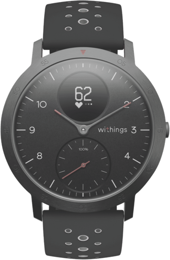 Withings 40mm Sport Smartwatch - HWA03b - Black sport all inter