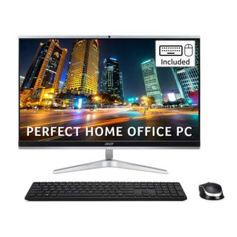 Acer,ACER Aspire C24-1650 23.8" All-in-One PC - Intel® Core™ i3, 256 GB SSD, 8GB RAM - Silver - Gadcet.com