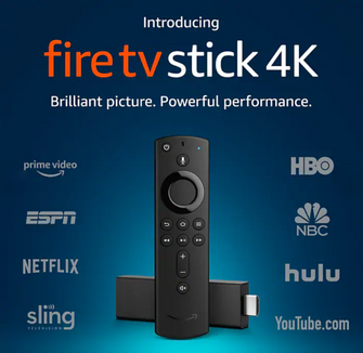 Amazon Fire TV Stick 4K Media Streamer with 2nd Gen Alexa Voice Remote - Black - Gadcet.com