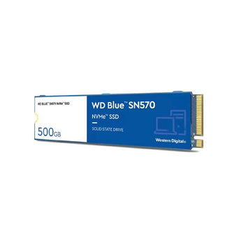WD Blue SN570 500GB PCIe Gen3 NVMe SSD 500GB Capacity M.2 2280 Form Factor